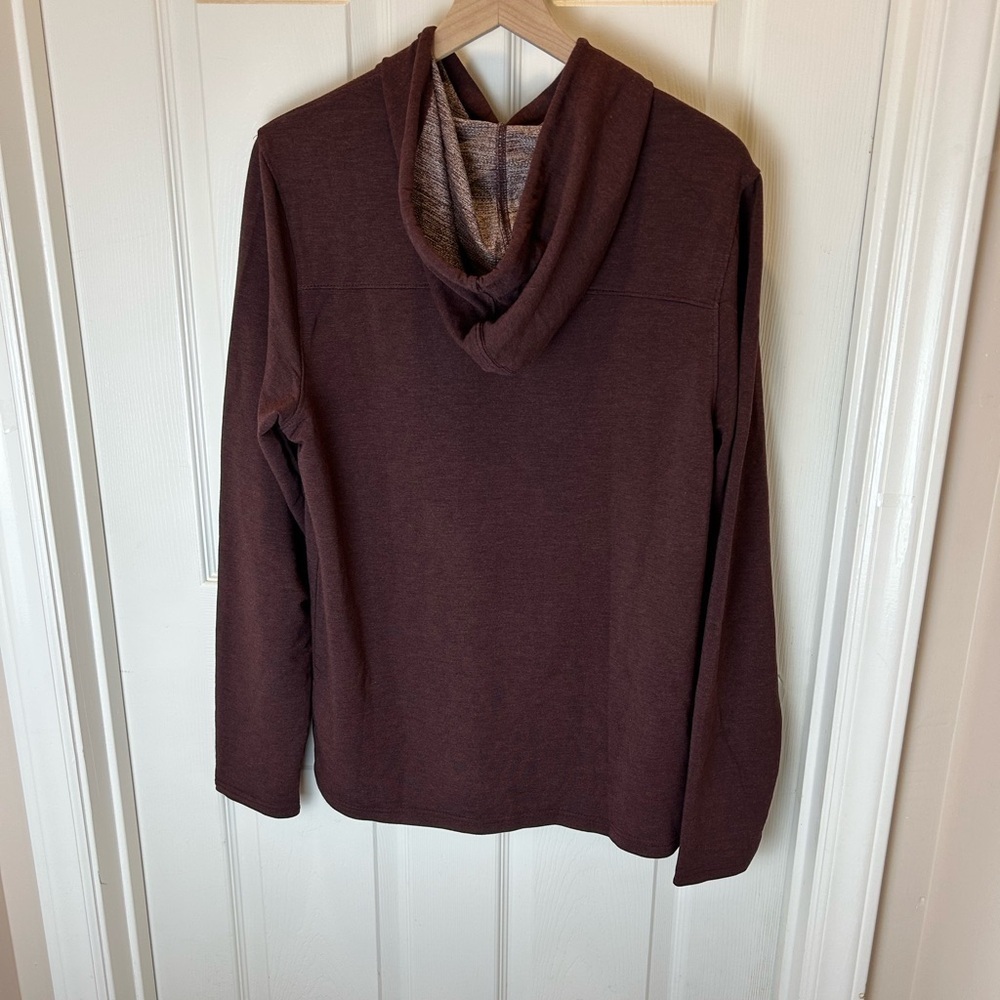 GERRY ACTIVEWEAR HOODIE MENS SIZE MEDIUM MAROON SPORT NWT - Picture 2 of 8